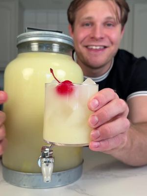 Pina Colada Margarita Jungle Juice! #fyp 
