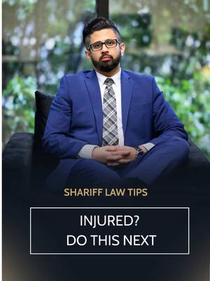 If you’ve been injured, you don’t have to figure this out on your own.  Follow Shariff Law for support every step of the way. #injurylawyers #texasinjurylawyers #houstonlawyers 