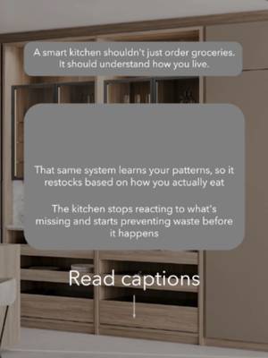 Most kitchens wait until you're out of something. A healing kitchen pays attention before that happens. By learning how your household actually eats, it can recognize what's running low, identify what needs to be used first, and reduce food waste before it becomes another forgotten item in the back of the fridge. This isn't automation for the sake of convenience. It's a system designed around healthier habits, smarter sourcing, and a better relationship with the food that fuels your life. The future of the kitchen isn't about having more technology. It's about making better decisions happen quietly in the background.