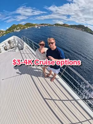 Three VERY different cruise options at the $3-4K per person price point for an all inclusive 7 day Caribbean sailing … but which one is the right one for you?!