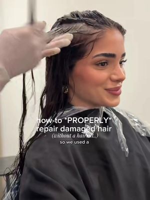 I’ve never seen my hair this silky before…it really DOES repair damage @Olaplex No.3PLUS Complete Repair Treatment #haircare #damagedhair #olaplexpartner
