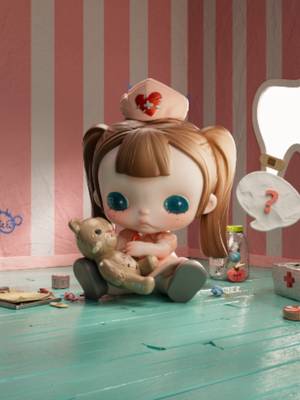 The lights are up. The stage is set.​ A story of sweetness is about to unfold. #POPMART #tinytiny #ActI #sugartherapyroom #figures #arttoy