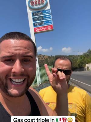 Wow almost $10 a gallon for gas in Italy ⛽️🇮🇹