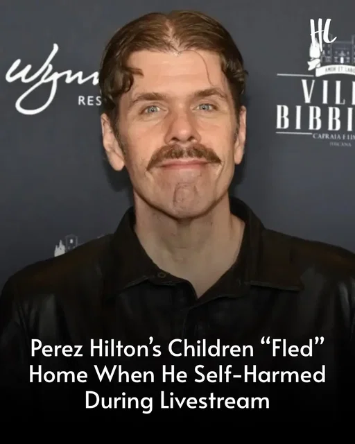 Perez Hilton's children were home during his public self-harming incident, his family confirmed in a recent statement on his website. "Just minutes before the public livestream incident, Perez’s children, niece, and sister were inside the home," the statement read. "When it became clear that Perez was experiencing a severe mental health crisis and harming himself, they immediately fled to protect the children from witnessing any further trauma." Perez is a father to three children: Mario, Mia and Mayte. (📸: Getty Images)
