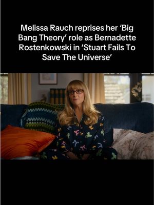 *SPOILER ALERT: Do not watch/read if you haven't seen Episode 3 of HBO Max’s 'Stuart Fails To Save the Universe.' Another episode of #StuartFailsToSaveTheUniverse, another surprise OG #BigBangTheory return. In Episode 3, it was #MelissaRauch reprises her role as Bernadette Rostenkowski. Watch below a clip from the series, and read more on her return online at the link in bio. (Clip: HBO Max)