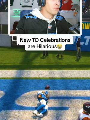 New Madden 27 Celebrations are hilarious😭 #madden27 #madden #gaming #thegoosetv #fyp 