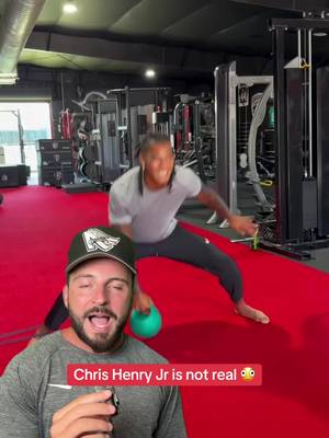 Chris Henry Jr has been WORKING this off season 🫪🔥 #sportstiktokcontest #CollegeFootball #ohiostate #jeremiahsmith #d1football 