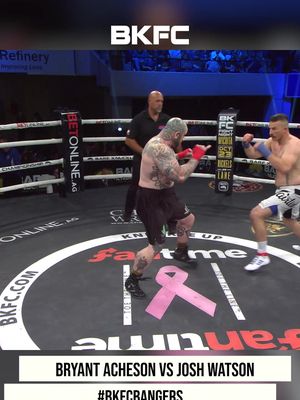 ACHESON vs WATSON round 1!  #BKFC #FIGHTING #KNOCKOUT