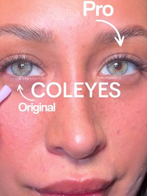 Same gorgeous grey-green shade, two different experiences 👁️💚 I’ve been trying the @coleyes_official Dawn Grey Green + Dawn Grey Green Pro, and here’s the difference: ✨ Dawn Grey Green: 2.5mm optical zone + maximum printed coverage = a stronger color transformation. Perfect for glam looks, photos, and when you want your eyes to really stand out. 👁️ Dawn Grey Green Pro: 3.6mm optical zone + a larger clear viewing area = improved peripheral clarity and a more comfortable option for all-day wear, while still giving you that beautiful grey-green effect. So which would you choose? Original for maximum color impact or Pro for everyday wear? 👀 💚 Use my discount code at the top of the video (LEXYY20 for 20%off, LEXYY buy 2 get 3 free) to save on your order! LINK IN BIO #Coleyes #ColeyesContacts #DawnGreyGreen  #ColoredContacts #AD