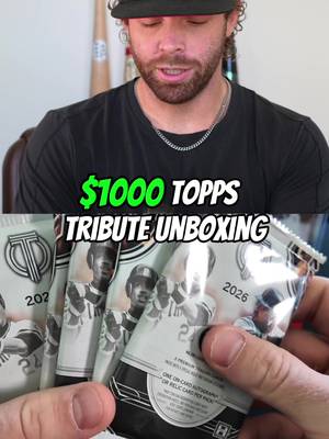 $1000 TOPPS TRIBUTE UNBOXING  #baseballcards #MLB #toppstribute #baseball #sportscards 