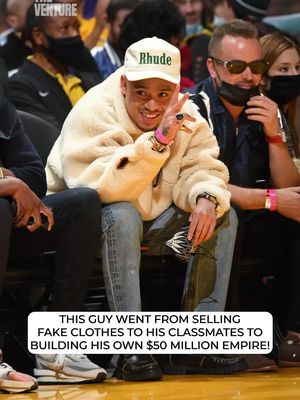 This guy went from selling fake clothes to his classmates to building his own $50 million empire! In 2001, Rhuigi Villaseñor's family moves from Manila to the San Fernando Valley.  He's nine and speaks no English, so he learns the language watching Kobe Bryant interviews on repeat.  He can't afford the clothes he wants, so he steals them and resells them at school.  Growing up in the Valley, surrounded by LA's bandana culture, he realizes nobody has built a brand around it.  So he designs a T-shirt with a blown-out bandana print and puts it online. He doesn't get a single sale for three months.  Then Kendrick Lamar wears it at the BET Awards. Rhuigi opens his PayPal in a beat-up Ford Runner with his sister, sees $150,000, and starts crying. But he blows it all on cars and jewelry, the second collection flops, and he's back to zero, sleeping on a mattress and almost moving back in with his parents. ✓ Flies to Paris instead and walks into a Barneys buying meeting with the clothes on his back, landing an order ✓ Gets Jay-Z wearing it offstage ✓ Has LeBron James show up in a Rhude T-shirt courtside ✓ Collaborates with McLaren and Lamborghini in 2021 Reselling stolen clothes at school → spots bandana culture nobody's branded → three months of no sales → Kendrick wears it → $150K overnight → blows it all → nearly quits → flies to Paris on his last shot → $50 million a year. Sometimes rock bottom is exactly where you find the nerve to bet on yourself one more time. #Business #Rhude #Fashion #Success #Entrepreneur 