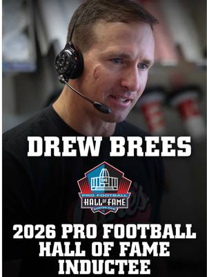 Drew Brees will be a 2026 Pro Football Hall of Fame Inductee. Today, he’s the newest Cane’s Crewmember 🏈