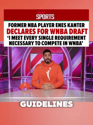 Former NBA player Enes Kanter Freedom says he’s officially entering the WNBA Draft, claiming he meets the league’s eligibility rules and wants them applied equally. 👀🏀