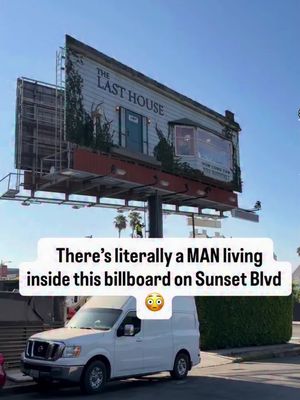 Only in Los Angeles can you look up at a billboard… and the guy is ACTUALLY LIVING INSIDE IT. 😂🏠 Yep. That’s a real man up there. Eating, sleeping, hanging out, and casually interviewing people while the rest of us are stuck in LA traffic wondering how much his rent is. 💀😂 I went over to see what was happening and somehow ended up getting interviewed too. 🎤🤣 Definitely wasn’t on today’s schedule. LA, please never become normal. 🌴😂 #LosAngeles #OnlyInLA #LA #Hollywood #SunsetStrip         