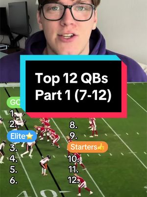 Carson Beck and Haynes King close consideration for top 10. #NFL #fantasyfootball #fantasyfootballtips #fantasyfootballadvice #qbrankings 
