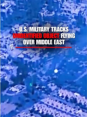 WATCH: Newly released video shows the U.S. military tracking an unidentified object as it moves across the skies over the Middle East. The footage, recorded in 2025, is part of the government's latest release of declassified UAP files following President Trump's push to make more UFO-related materials public. Officials have been unable to definitively identify the object, leaving the case officially listed as "unresolved."
