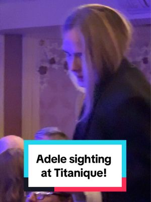Is. This. Real. Life?! 🤯🤯🤯 #london #londonlife #adele #adelefans #titanique 