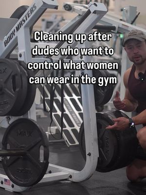 Something that always made me lol. You could try... minding your own business? 😂 Worst part, Without fail.. these dudes literally have criminal levels of gym-etiquette!!! NGAFWYT in regards to this space, you’s a tourist  #tiktokgrowthchallenge #gym #gymshark #gymclothing 