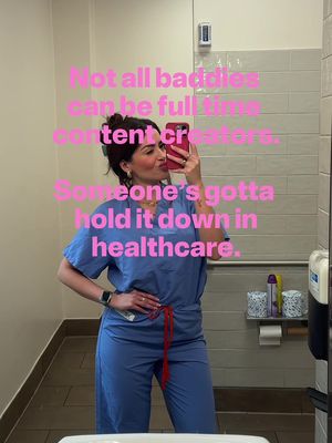 No but I actually love what I do 🥹🩺🤍  #aprn #healthcare #medicine #medicaltok #pa 