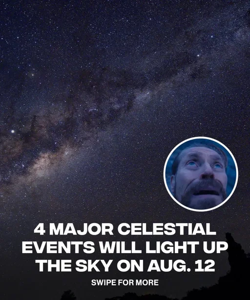 Aug. 12 will feature a six-planet alignment, a partial solar eclipse, a new moon, and the peak of the Perseid meteor shower. The new moon will happen at 1:36 p.m. EDT (10:36 a.m. PDT), creating darker skies for the meteor shower. The best time to watch the Perseids is from midnight until dawn, when people could see up to 100 meteors an hour under clear, dark skies. 📸: GETTY #Science #space #planets 