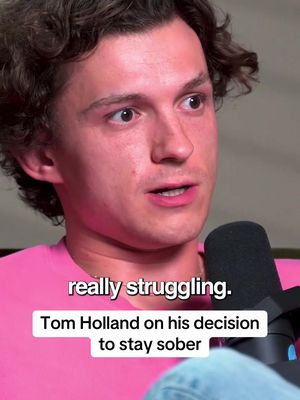 Tom Holland on his decision to stay sober. Clipped from my talk with Tom in 2003. Full episode is available on all audio platforms and YouTube 🎙️