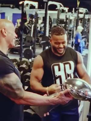 Aaron Donald really gonna go win another Super Bowl this year mannnnnnnnn (via rams/YT) #aarondonald #nfl #rams #therock #SuperBowl 