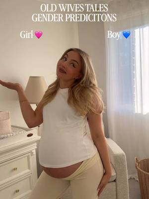 BOY OR GIRL?? 🤫🩷💙 Put your final guesses in! #genderprediction #firsttimemum #pregnant #wivestales 