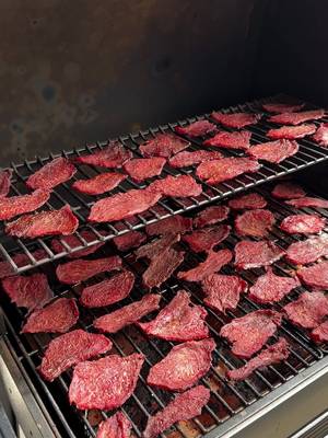 Hot take of the summer: homemade beef jerky is cheaper, tastier, and easier than you think. 🔥 Made with simple ingredients and wood-fired flavor, this is the kind of snack you'll want to keep stocked all season long. #Traeger #TraegerGrills #Traegerhood #TraegerRecipes #BeefJerky #Jerky #BBQ #WoodFiredFlavor #Homemade #OutdoorCooking