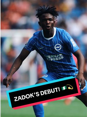 Zadok Yohanna’s Albion debut! 🇳🇬💫 #BHAFC 