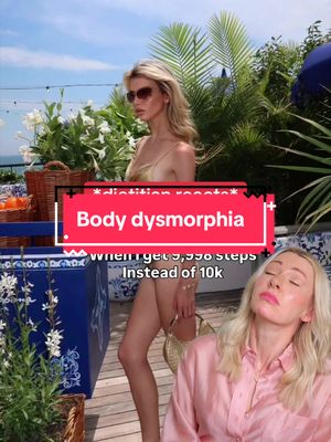 Another day, another problematic post from Liv Schmidt. And this post isn’t even about Liv - it’s about how we perceive our own bodies. Friends, 2 missed steps, 1 missed workout, 1 indulgent meal won’t destroy your health or cause weight gain ❤️ #dietculture #bodyimage #problematic #bodydysmorphia 