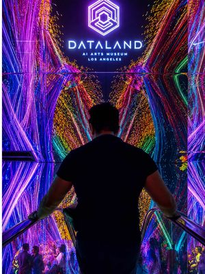 This museum seriously made us question what year we’re living in. 😂🤯 Welcome to Dataland the world’s first Museum of AI Arts, and easily one of the most mind blowing experiences we’ve seen in Los Angeles. Before you even walk inside, you get a wearable device that connects you to the experience. Then suddenly you’re surrounded by light, sound, scent, and more than 1.5 BILLION pixels creating landscapes that feel way too real. 😳 At some point we stopped looking for the exit and just accepted that we had entered another dimension. 😂 It’s futuristic, magical, slightly confusing in the best possible way… and definitely something you have to experience for yourself. 📍 Dataland — Los Angeles 🎟️ Reserve tickets online Add this hidden gem to your bucket list. 🤖✨ #Dataland #LosAngeles #HiddenGemsLA #HiddenGemsLosAngeles