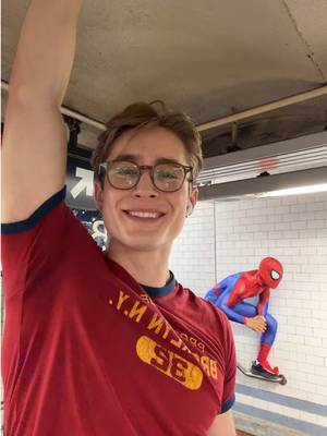 Must’ve been Peter Parker