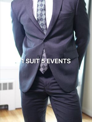 One suit. Five different occasions. Here's how l'd style the same suit from Men's Wearhouse for every event on my calendar: Wedding guest: Keeping it elevated (but not overdone) with a light blue polo. Interview: Classic white button-up and tie. A timeless combo. Networking: Lose the tie for a more casual, approachable look. Date night: Adding a black textured polo for a little more edge. Coffee meeting: A slim rib t-shirt for an effortless finish. Same suit. Completely different vibes. Which look is your favorite? Use my code BRAD15, online only @Men’s Wearhouse valid through 11/8/26. #ad #menswearhouse #mensformalwear #mensuits