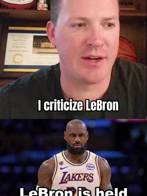 LeBron is held to GOAT standards 🐐 #NBA 