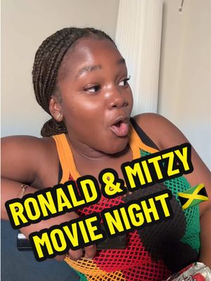 When watching movies with your Jamaican husband 🇯🇲 #RONALDMITZY #jamaicatiktok #xyzbca 