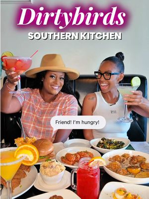 New Southern Kitchen and perfect for the AFTER CHURCH CROWD! 🔥🔥🔥 It’s giving real Southern comfort. Dirty Birds Southern Kitchen is officially on my list. The chef really got to work on this one. Crab cakes, salmon burger, fried fish and mac, turkey wings, fried green tomatoes... everything hit. My mom loved it, Medina loved it, I loved it. If you're searching for Southern comfort food near Atlanta or Jonesboro, add this to your list.  Perfect for Sunday dinner after church and a family friendly spot all around. Open late on Fridays and Saturdays until 11PM.  . . . #atlanta #atleats #soulfood #atlfoodie #newrestaurant 