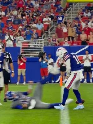 …. Wait for it 😂 #buffalobills #joshallen #nfl #touchdown #celebration 