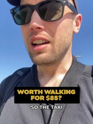 There are two types of people in this world. People who hear “$85 for a taxi” and say, “That’s just travel.” And people who immediately open Google Maps and ask, “How far is it if I walk?” Today, I found out exactly which one I am. The ride from DFW to the hotel was 31 minutes. The walk was 8 hours. And because I had a whole day ahead of me, my stubbornness started making a very convincing argument. Sometimes it’s not about the money. Sometimes it’s about not letting the airport win.