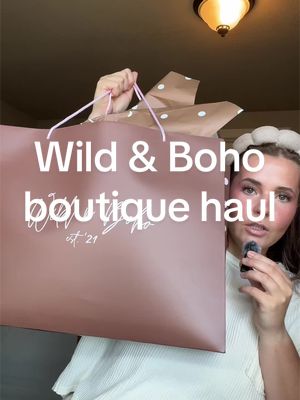 @Wild N Boho i am obsessed with these pieces! So excited to see what you drop next🤩🤎 #ugc #haul #falloutfits #ugccreator #boutique 