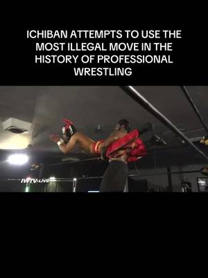 #ichiban attempts to use the most illegal move in wrestling history!  #DeseanPratt #postgame #czw #czwsheriffisback 