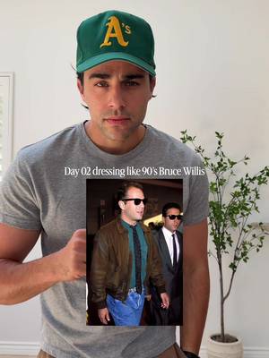 Another day, another 90’s Bruce Willis outfit inspo. 