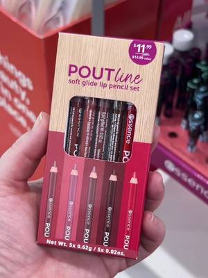 Review and Swatches of the New Essence Pout Line Lip Pencil Set 🕺🏻🔥 || What do we think? #affordable #affordablemakeup #beauty #ultafinds #beginnermakeup 