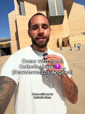 Come With Me to Catholic Mass at the Cathedral of Our Lady of the Angels ⛪️🙏🏼 📍 Cathedral of Our Lady of the Angels 555 W. Temple St., Los Angeles, CA #catholic #catholicchurch #catholicmass #comewithmetomass #losangeles 