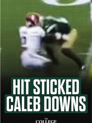 Posting one college football clip every day until the start of the season 🏈 Throwback to Nay’Quan Wright TRUCKING Caleb Downs during USF-Alabama in 2023 😳 #usf #gobulls #football #cfb #CollegeFootball 