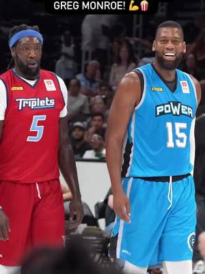 BATTLE OF THE BIGS! Chicago Triplets big men Montrezl Harrell & Amir Johnson faced off against Dallas Power center Greg Monroe in Boston, & Monroe got the 50-42 WIN in the battle of the ‘BIG3’ No. 1 seed! 💪🍿 Harrell: 24 PTS, 10 REB, 2 STL, 3 BLK Monroe: 16 PTS, 13 REB, 2 AST, WIN Johnson: 4 PTS, 5 REB It felt like early 2010s NBA paint-bully moves from these three! 🎥 Via. @mikeydomagala / @thebig3