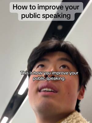 Life is a peach 😅 Simple 5 step process to improve your public speaking: 1. Find a stranger 2. Ask for 2 random words 3. Think of how to link the words 4. Start speaking 5. Thank the strangers (most important one) Follow this structure and you’ll become better at speaking and thinking on the spot!
