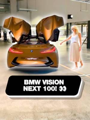 This is what BMW's will look like 100 years from now 🤯😍 #bmw #visionnext #future #concept #supercarblondie