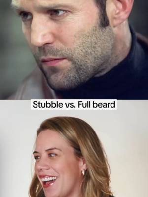 Women Pick Stubble or Full Beard