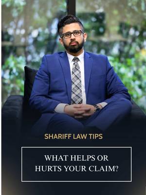 Not every step in the claims process is as safe as it seems.  Follow Shariff Law to know what protects you and what to be careful with. #injurylawyers #texasinjurylawyers #houstonlawyers 