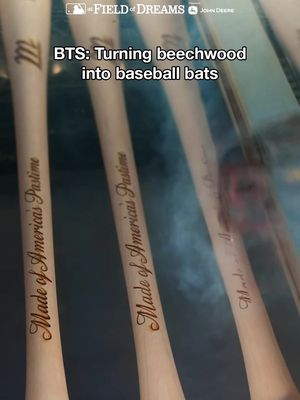 Official Beer Sponsor of MLB 🤝 Official Bat Sponsor of MLB. @Marucci Sports helped us turn our beechwood into baseball bats so we could brew a beer made of baseball.  @MLB 